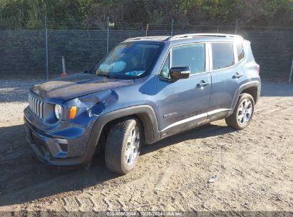 Lot #2992817064 2022 JEEP RENEGADE LIMITED 4X4