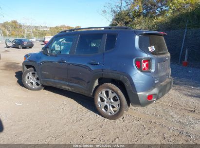 Lot #2992817064 2022 JEEP RENEGADE LIMITED 4X4