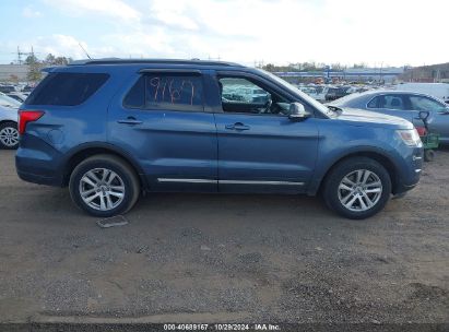 Lot #2995296919 2018 FORD EXPLORER XLT