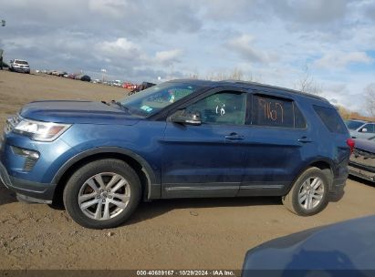 Lot #2995296919 2018 FORD EXPLORER XLT