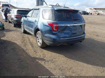 Lot #2995296919 2018 FORD EXPLORER XLT