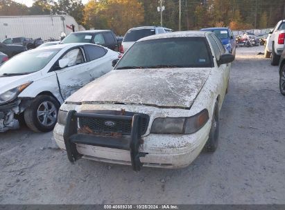 Lot #2995296903 2011 FORD CROWN VICTORIA POLICE INTERCEPTOR