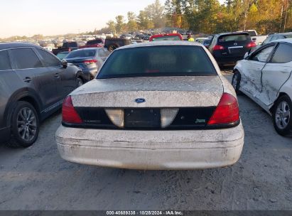 Lot #2995296903 2011 FORD CROWN VICTORIA POLICE INTERCEPTOR