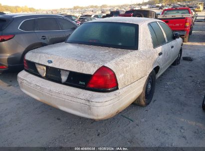 Lot #2995296903 2011 FORD CROWN VICTORIA POLICE INTERCEPTOR