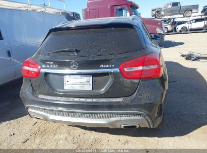 Lot #3053063877 2015 MERCEDES-BENZ GLA 250 4MATIC