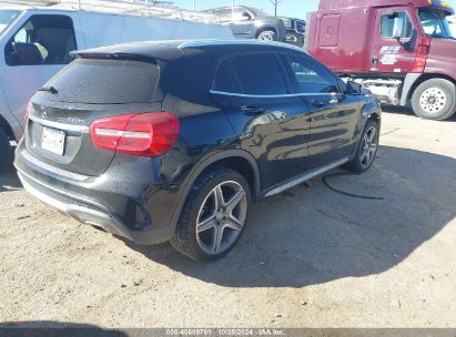 Lot #3053063877 2015 MERCEDES-BENZ GLA 250 4MATIC