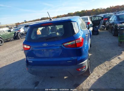 Lot #2995296873 2020 FORD ECOSPORT S