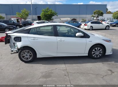 Lot #2992832722 2022 TOYOTA PRIUS PRIME XLE