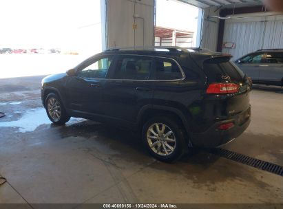 Lot #2995290570 2016 JEEP CHEROKEE LIMITED