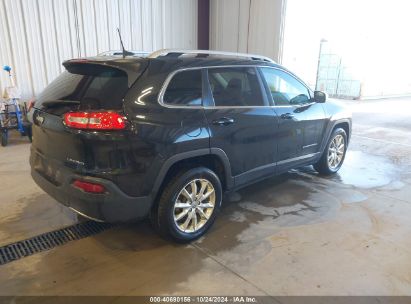 Lot #2995290570 2016 JEEP CHEROKEE LIMITED