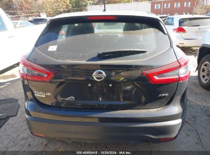 Lot #3052076720 2021 NISSAN ROGUE SPORT S AWD XTRONIC CVT