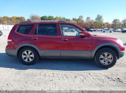 Lot #2995296809 2009 KIA BORREGO EX V6