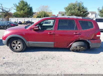 Lot #2995296809 2009 KIA BORREGO EX V6