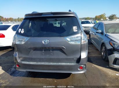 Lot #2989127273 2015 TOYOTA SIENNA SE 8 PASSENGER