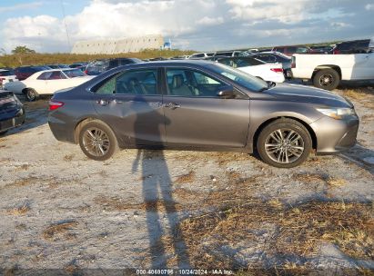 Lot #2992822897 2017 TOYOTA CAMRY SE