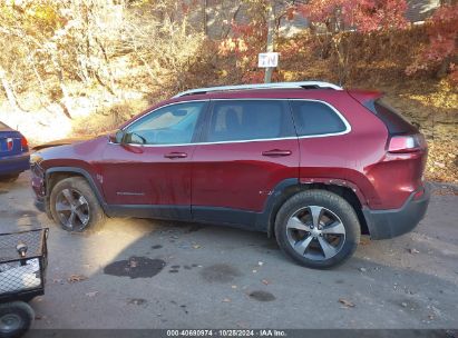 Lot #2995296795 2020 JEEP CHEROKEE LIMITED 4X4