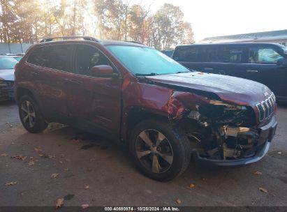 Lot #2995296795 2020 JEEP CHEROKEE LIMITED 4X4