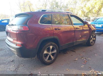 Lot #2995296795 2020 JEEP CHEROKEE LIMITED 4X4