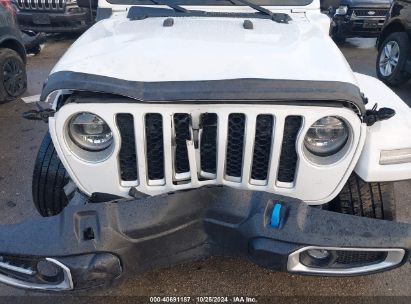 Lot #3053063868 2022 JEEP WRANGLER 4XE UNLIMITED SAHARA