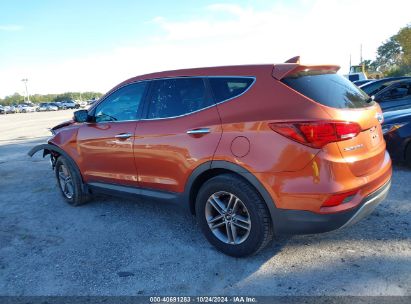 Lot #3021950052 2017 HYUNDAI SANTA FE SPORT 2.4L