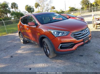 Lot #3021950052 2017 HYUNDAI SANTA FE SPORT 2.4L