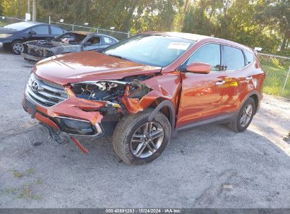 Lot #3021950052 2017 HYUNDAI SANTA FE SPORT 2.4L