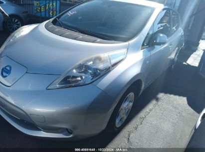 Lot #2992832707 2012 NISSAN LEAF SL