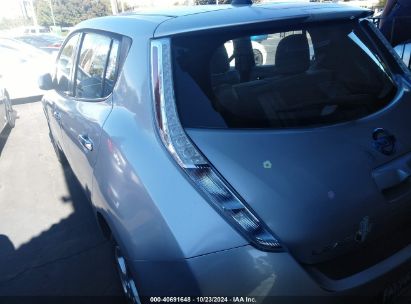 Lot #2992832707 2012 NISSAN LEAF SL