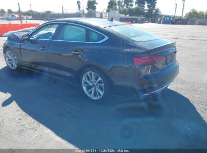 Lot #2992832712 2021 AUDI A5 SPORTBACK PREMIUM 40 TFSI QUATTRO S TRONIC