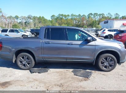 Lot #2995296713 2020 HONDA RIDGELINE AWD SPORT