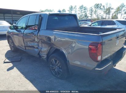 Lot #2995296713 2020 HONDA RIDGELINE AWD SPORT