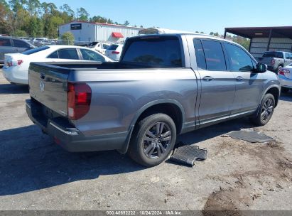 Lot #2995296713 2020 HONDA RIDGELINE AWD SPORT