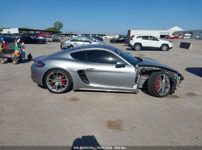 Lot #3037533801 2017 PORSCHE 718 CAYMAN S