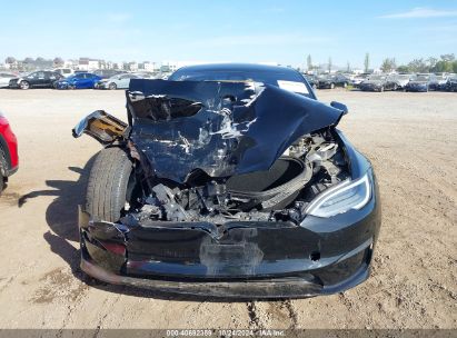 Lot #2992832711 2021 TESLA MODEL S LONG RANGE DUAL MOTOR ALL-WHEEL DRIVE