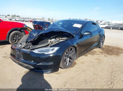 Lot #2992832711 2021 TESLA MODEL S LONG RANGE DUAL MOTOR ALL-WHEEL DRIVE