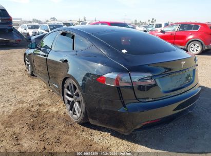 Lot #2992832711 2021 TESLA MODEL S LONG RANGE DUAL MOTOR ALL-WHEEL DRIVE