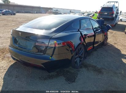 Lot #2992832711 2021 TESLA MODEL S LONG RANGE DUAL MOTOR ALL-WHEEL DRIVE