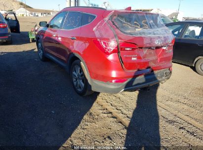 Lot #3052076689 2016 HYUNDAI SANTA FE SPORT 2.0L TURBO