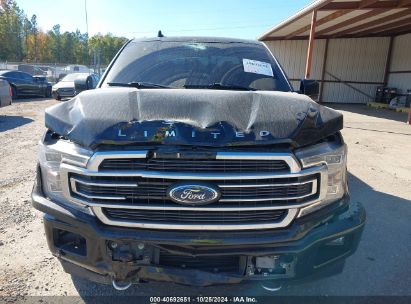 Lot #3035085436 2018 FORD F-150 LIMITED