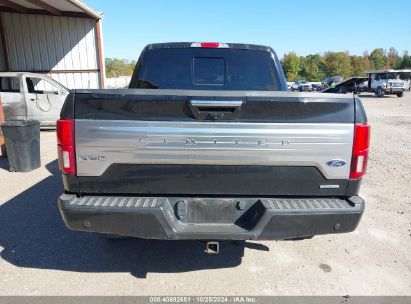 Lot #3035085436 2018 FORD F-150 LIMITED