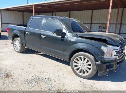 Lot #3035085436 2018 FORD F-150 LIMITED