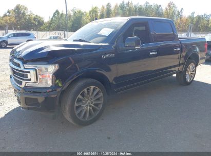 Lot #3035085436 2018 FORD F-150 LIMITED