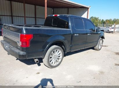 Lot #3035085436 2018 FORD F-150 LIMITED