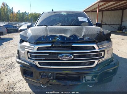 Lot #3035085436 2018 FORD F-150 LIMITED