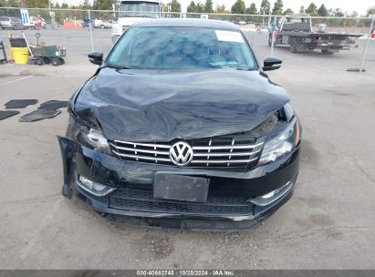 Lot #2992832703 2014 VOLKSWAGEN PASSAT 1.8T SEL PREMIUM