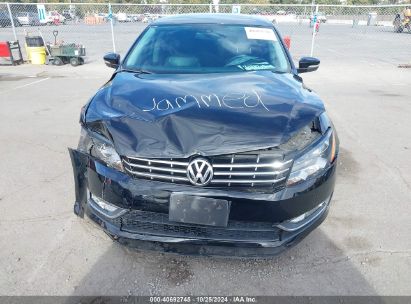 Lot #2992832703 2014 VOLKSWAGEN PASSAT 1.8T SEL PREMIUM