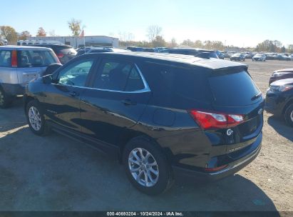 Lot #2995297093 2021 CHEVROLET EQUINOX FWD LT