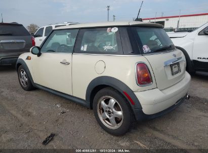 Lot #3035074855 2010 MINI COOPER