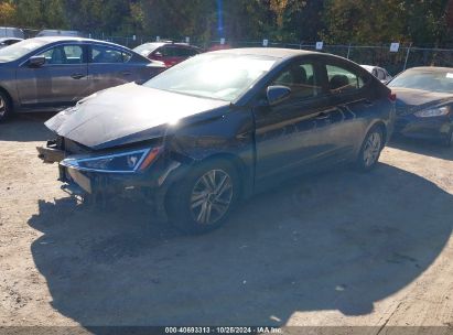 Lot #3052076685 2020 HYUNDAI ELANTRA SEL