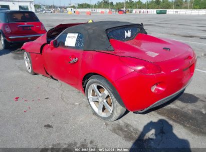 Lot #3037530223 2006 PONTIAC SOLSTICE